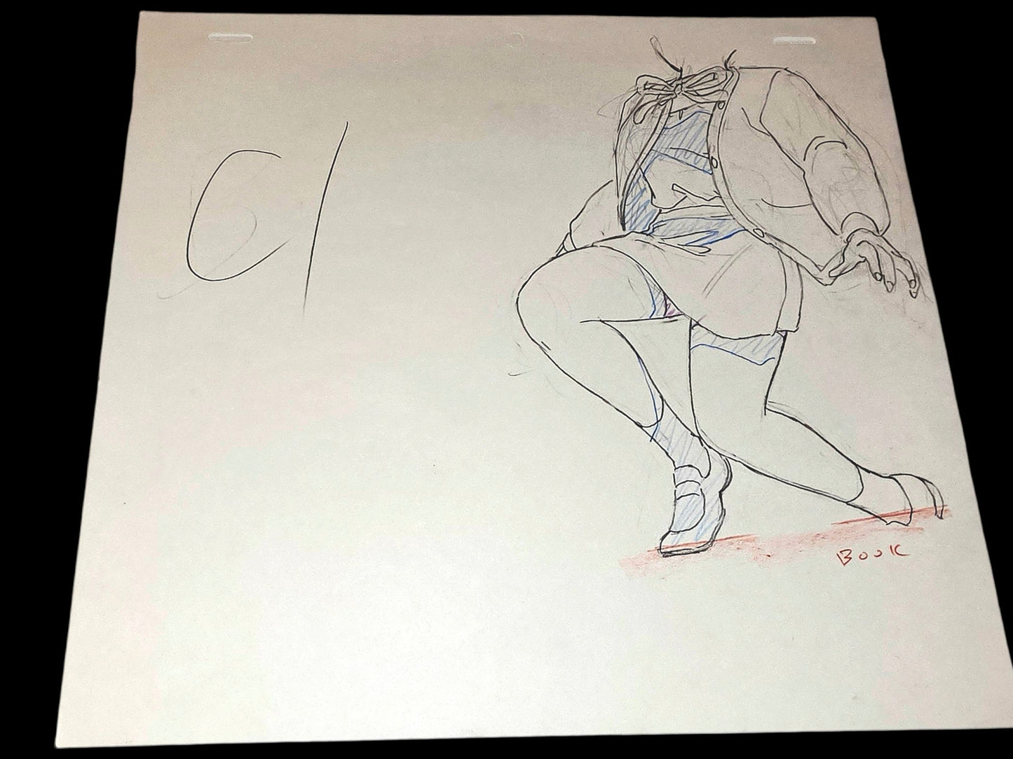 Sailor Moon: Ami Mizuno/Sailor Mercury animation genga 6 pc