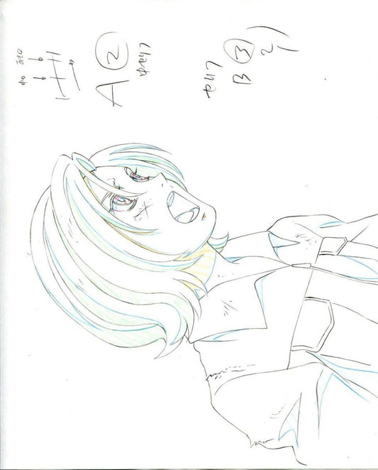 Wolf's Rain: Toboe animation genga #2