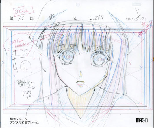 Spice and Wolf Holo key animation genga