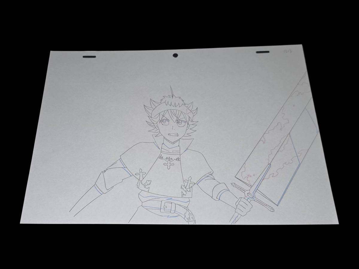 Black Clover/Bleach: Asta/Ulquiorra animation genga 10 pc