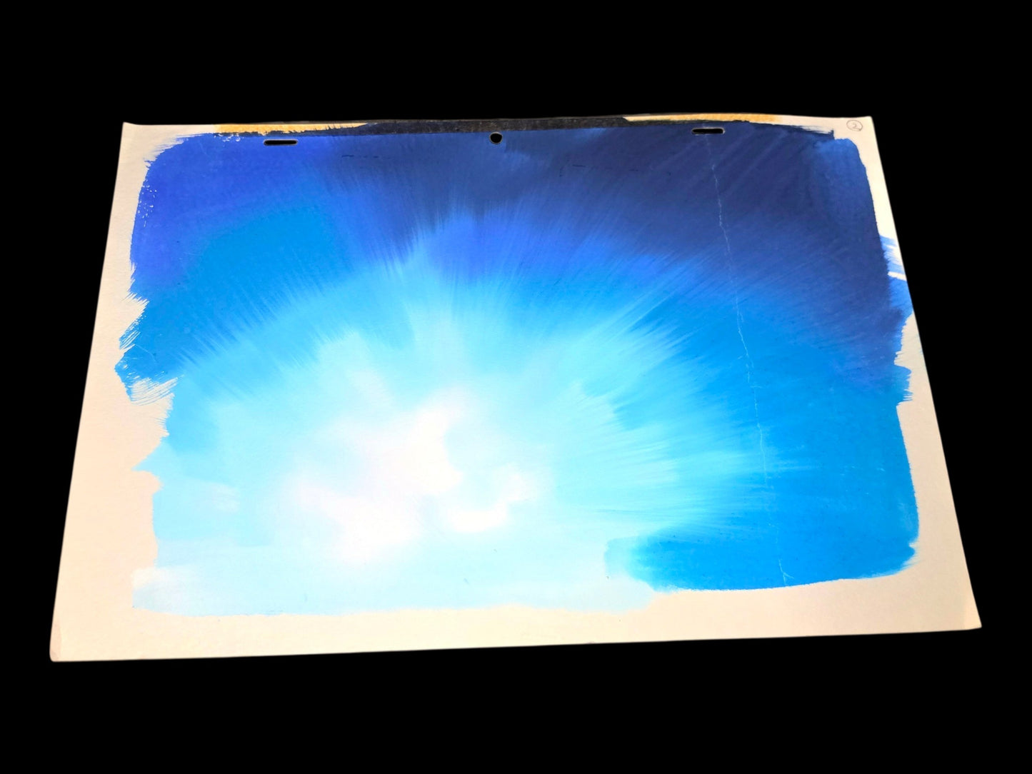 Yu Yu Hakusho: Yusuke Urameshi Spirit Gun animation cel + original background+ douga + layout 13 pc set Yoshihiro Togashi