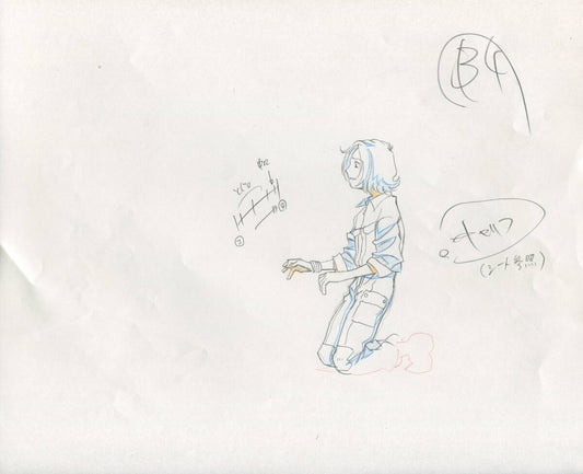 Wolf's Rain: Toboe animation genga