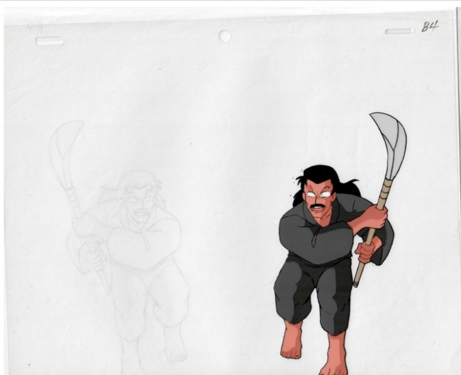 Ranma 1/2 Soun Tendo  animation cel Rumiko Takahashi