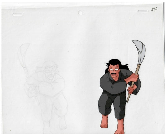 Ranma 1/2 Soun Tendo  animation cel Rumiko Takahashi