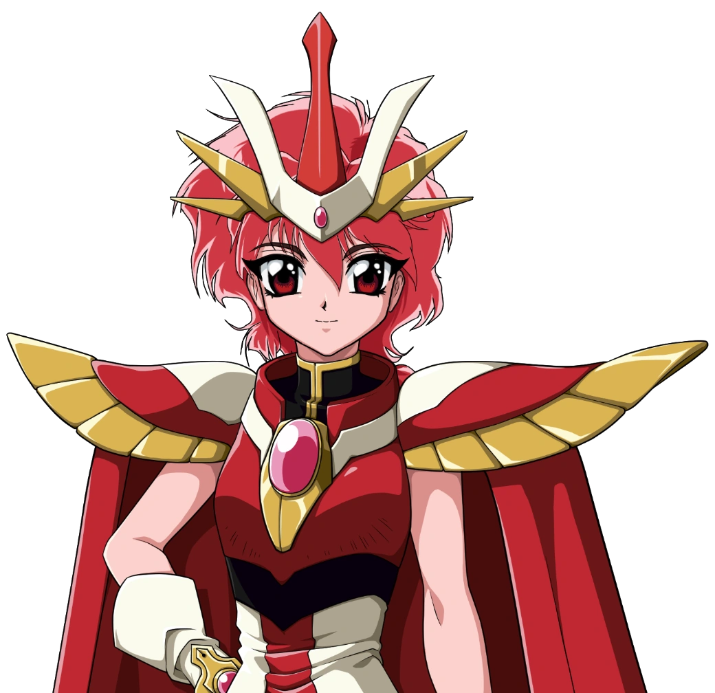 Magic Knight Rayearth: Hikaru Shidou full armor animation douga