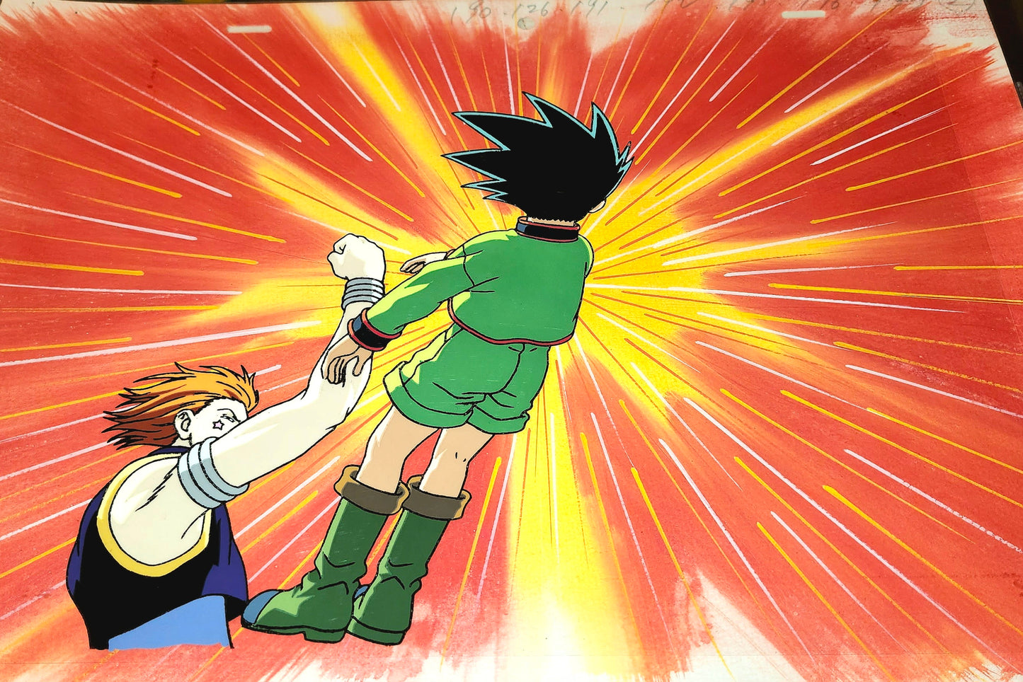 Hunter x Hunter: Hisoka vs Gon  large size animation Cel