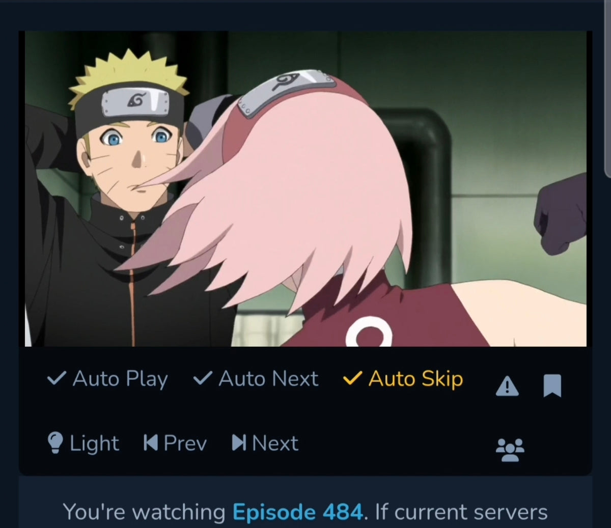 Naruto Shippuden: Sakura punches Naruto in front of Hinata animation layout genga 14pc set