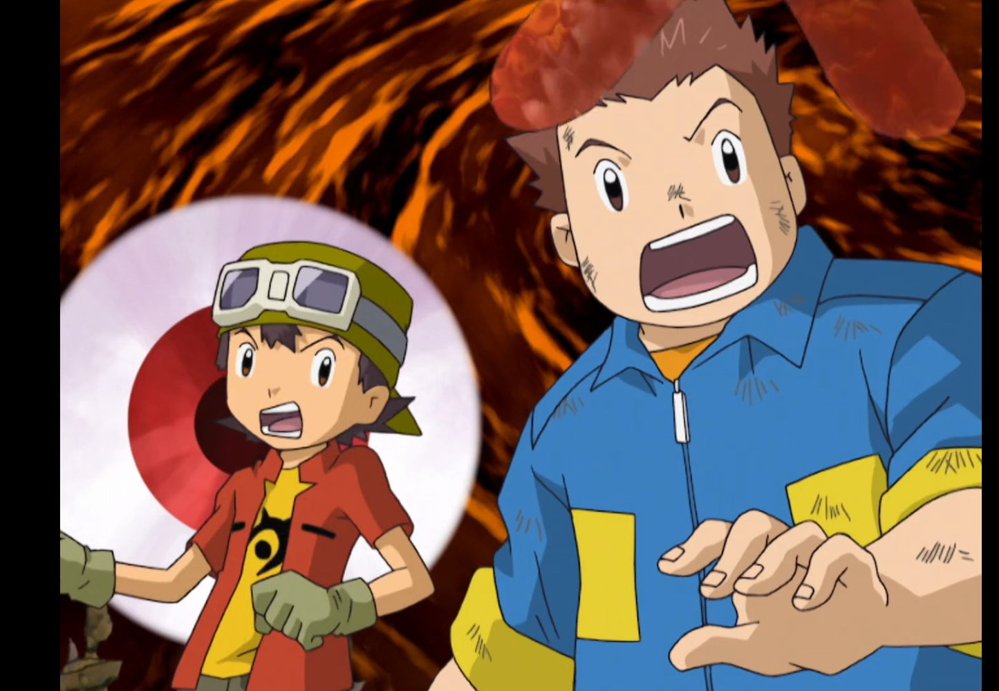 Digimon Frontier: Tomoki & Junpei ep 24 animation genga lot
