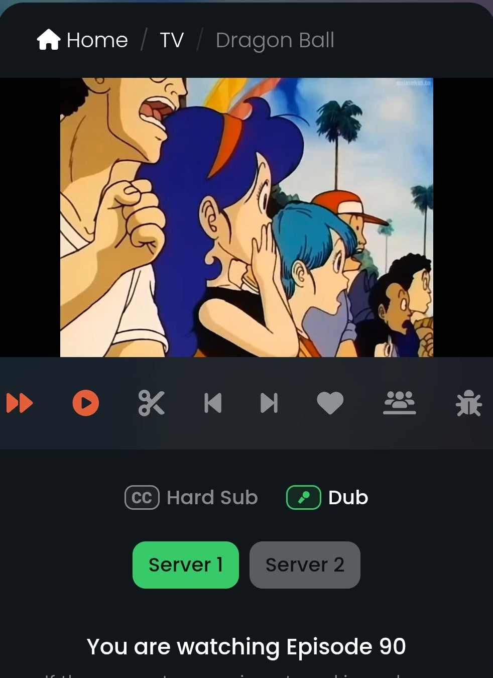 Dragonball: Launch animation genga 3 pc #2