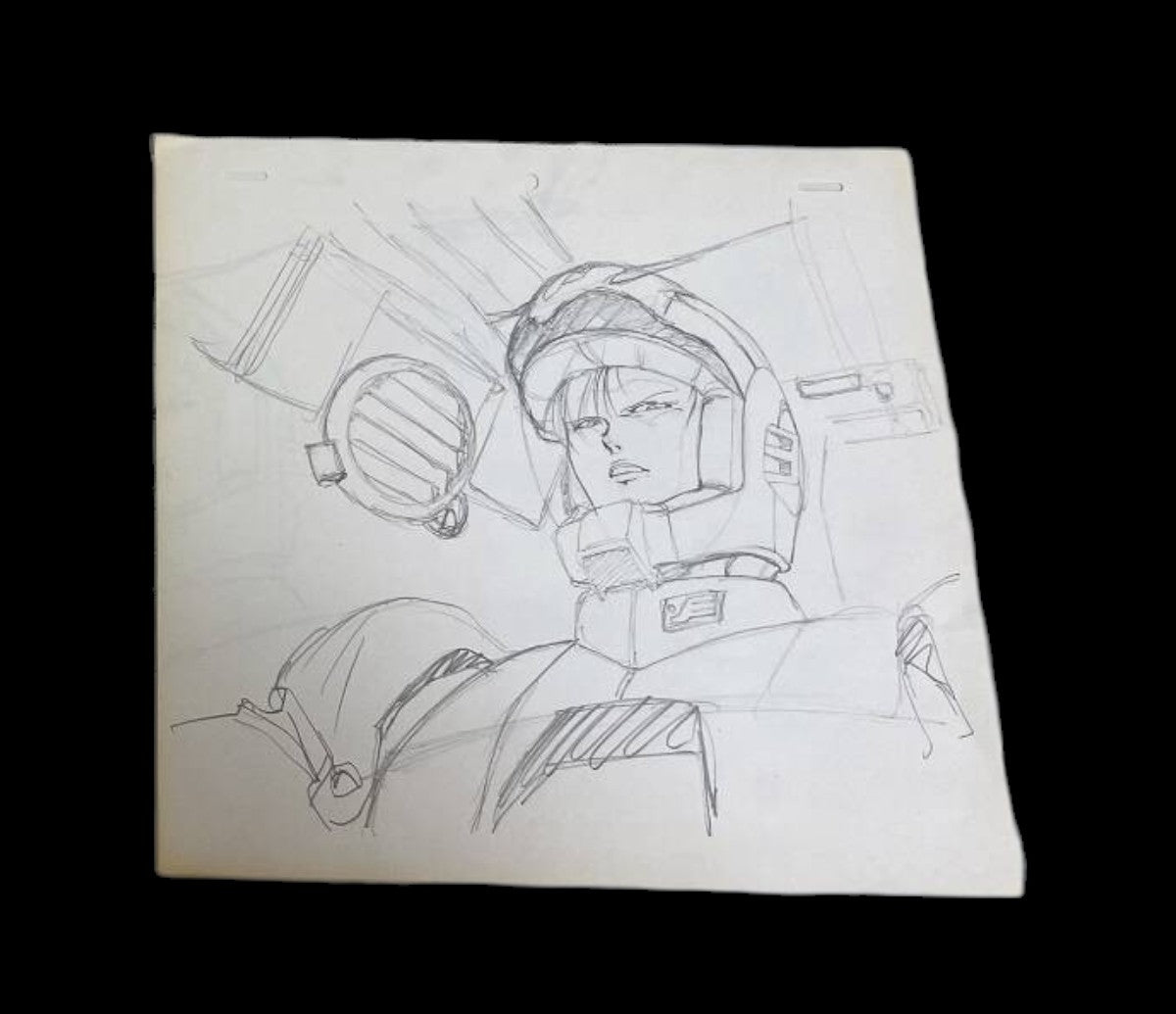 Mobile Suit Gundam 0083 Stardust Memory: Kou Uraki animation rough genga 2 pc