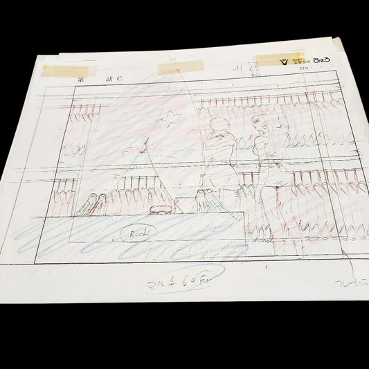 GTO Great Teacher Onizuka: Azusa Fuyutsuki and Nao Kadena Animation genga 9 pc set
