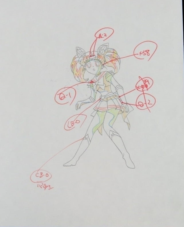 Sailor moon: Chibi Moon/ Chibi-Usa animation douga