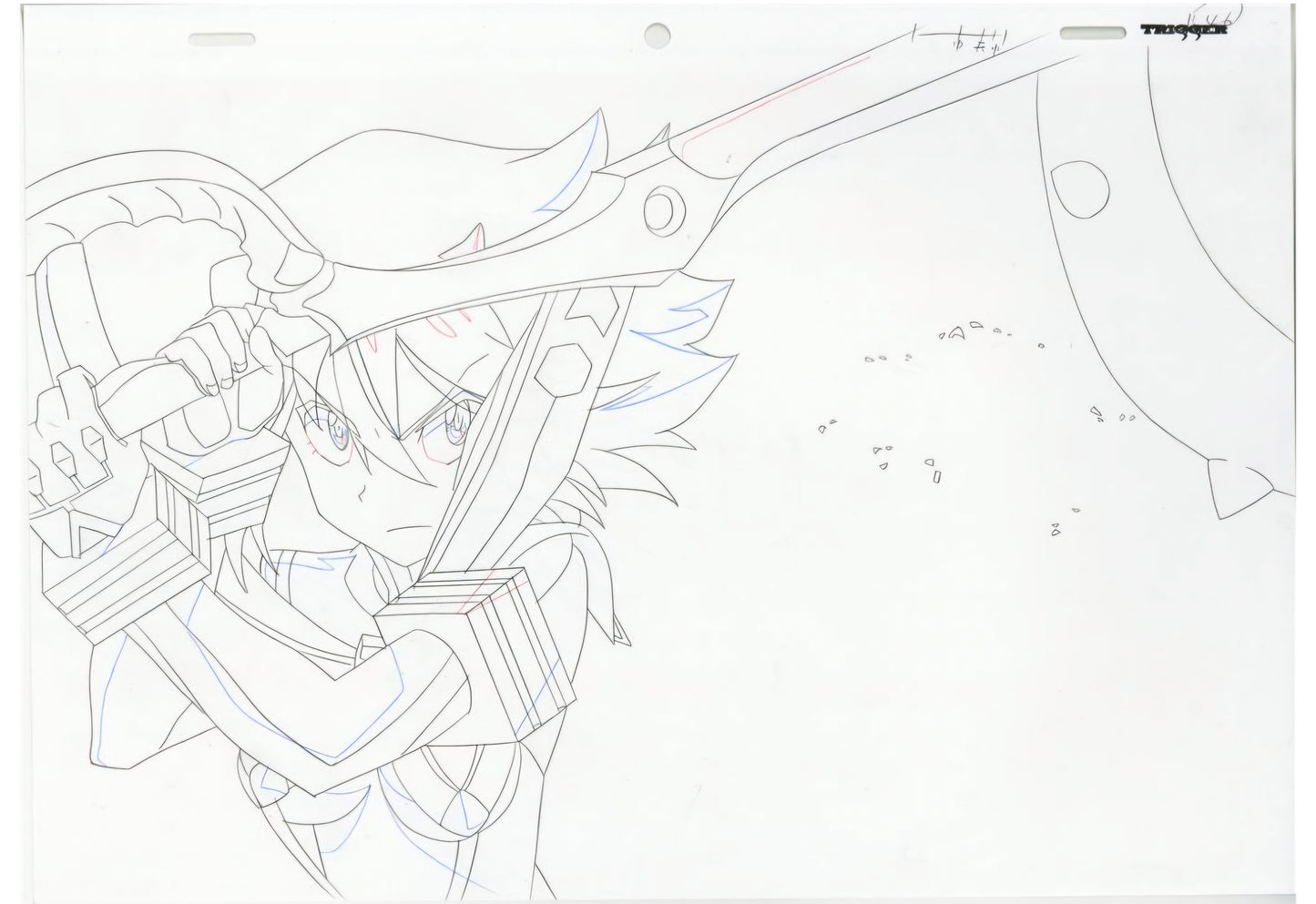 Kill La Kill:Ryuko Matoi in-between animation douga