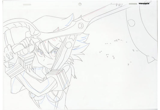 Kill La Kill:Ryuko Matoi in-between animation douga