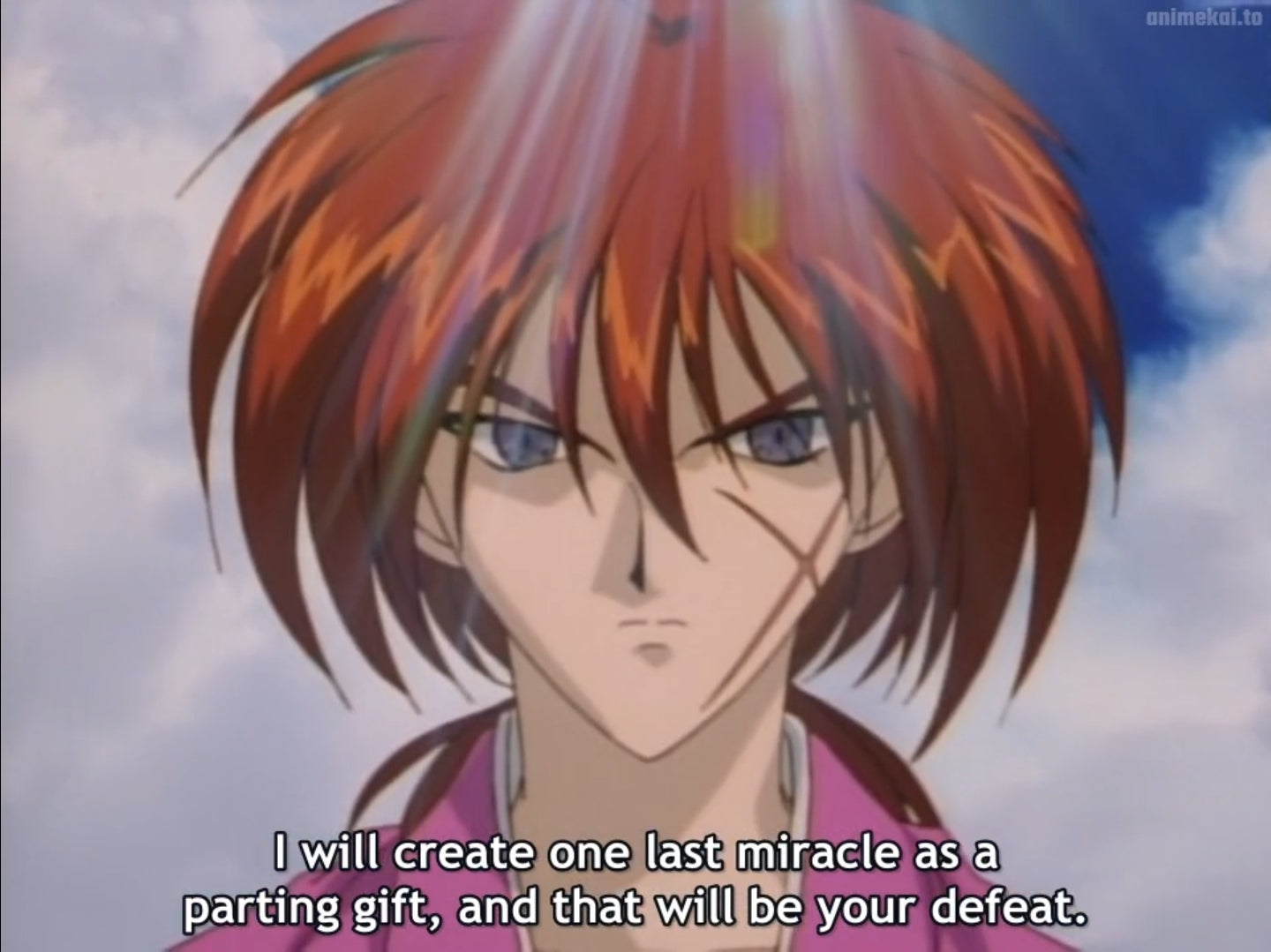 Rurouni Kenshin: Kenshin Himura animation layout