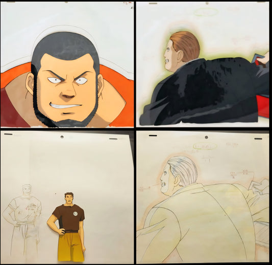 Hunter X Hunter: Ivlenkov animation Cel + douga 6 pc set