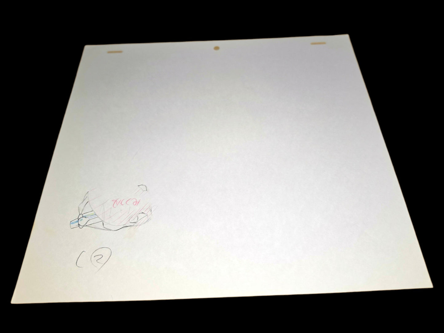 Sailor Moon: Mamoru Chiba & Unazuki Furuhata on his motorcycle animation genga 4 pc