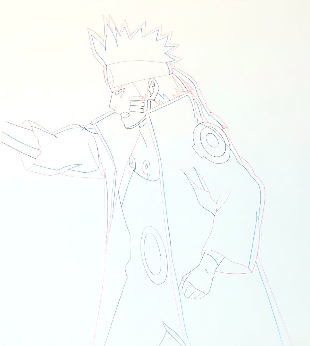 Naruto Shippuden: kcm Naruto Kurama Chakra Mode + Six Paths Sage Mode + Kurama Chakra Mode