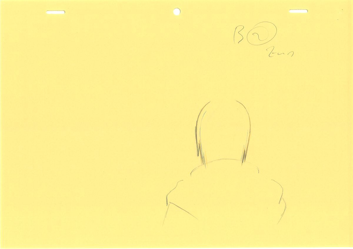 Naruto Shippuden: Sasuke & Suigetsu Hozuki animation layout genga  5 pc
