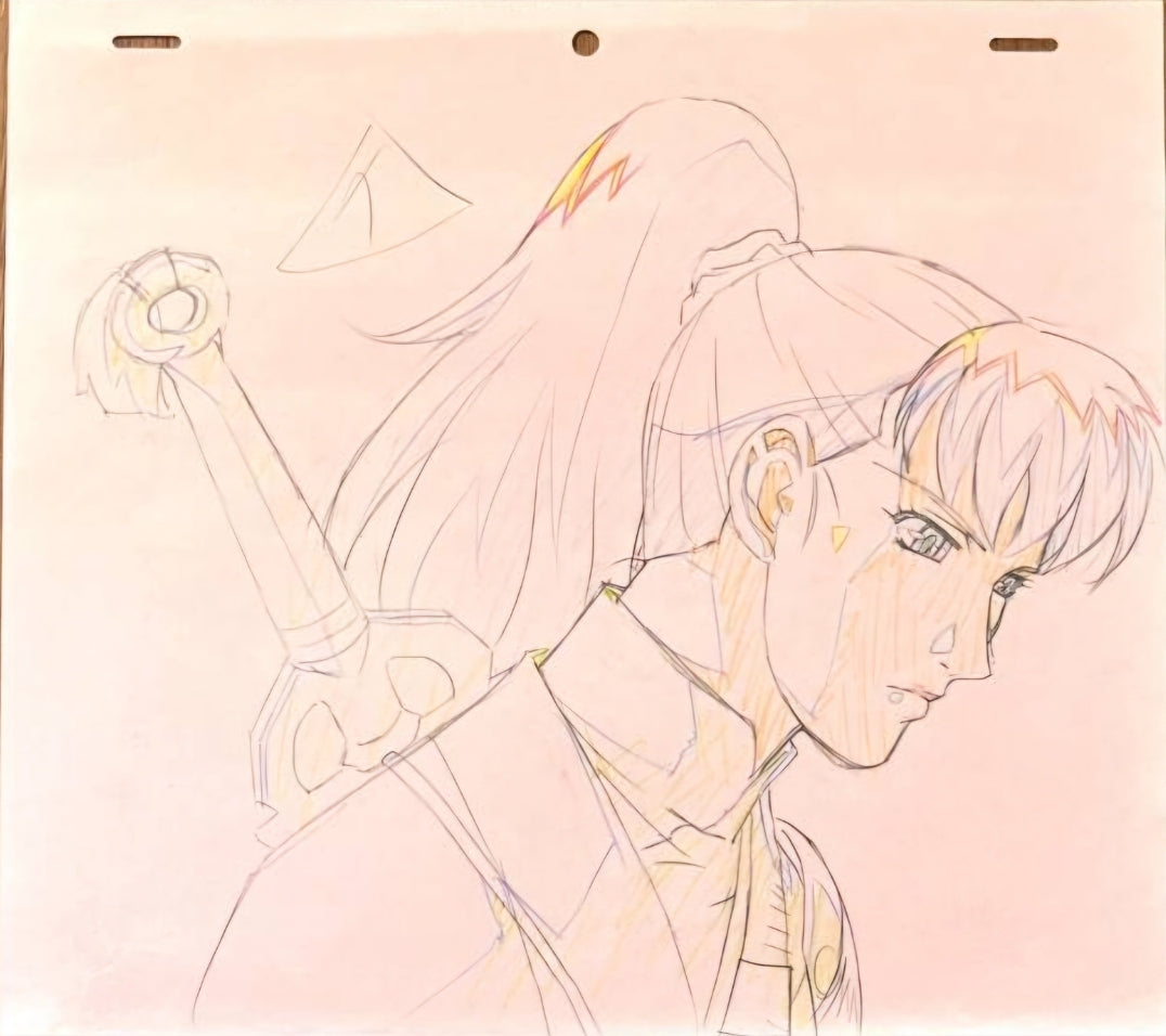 The Twelve Kingdoms Youko Nakajima animation genga