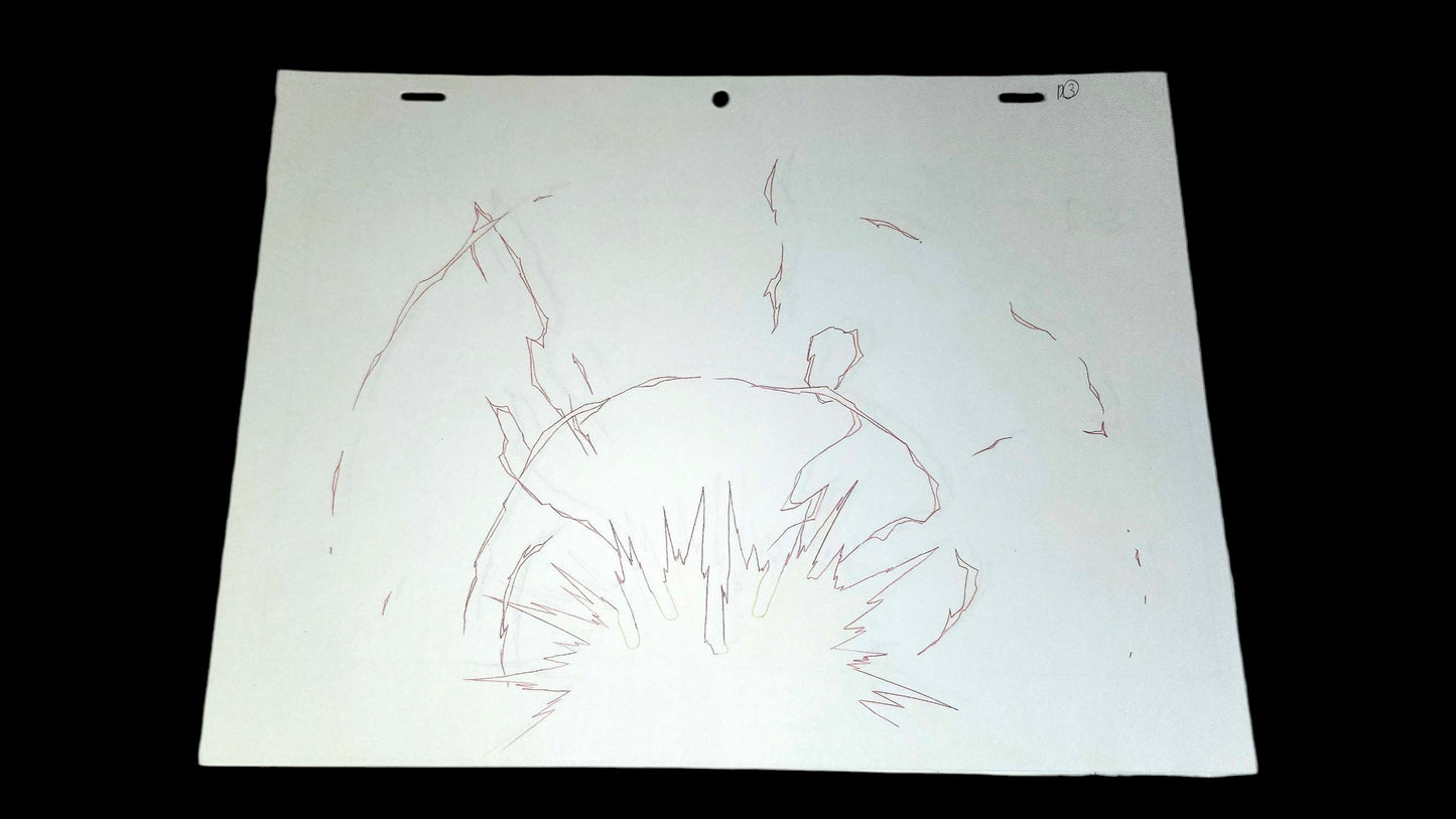 Saint Seiya: The Heaven Chapter - Overture- Shun + Theseus animation genga + douga 26 pc set