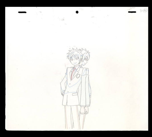 Ouran High School Host Club: OP Hikaru and Kaoru Hitachiin animation douga opening