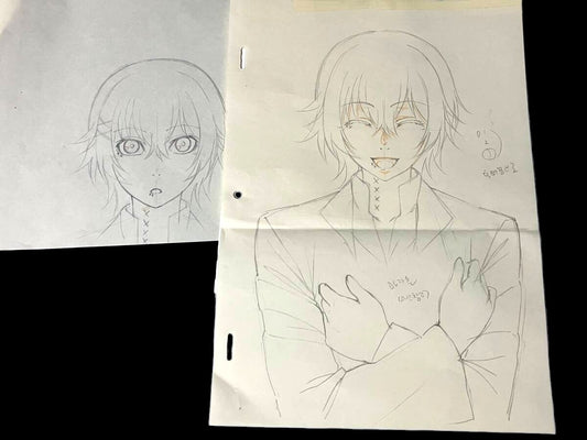 Tokyo Ghoul:re : Juuzou animation pan genga