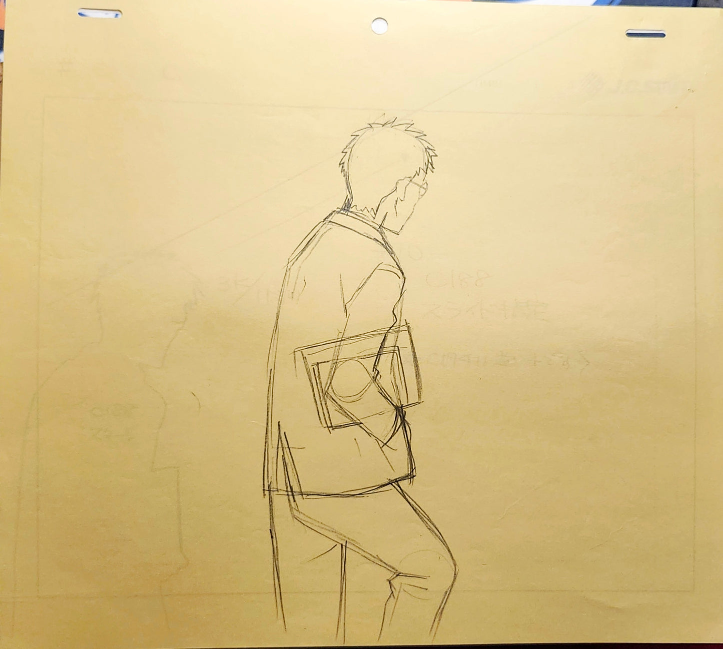 Azumanga Daioh Chiyo +kimura animation genga set of 12