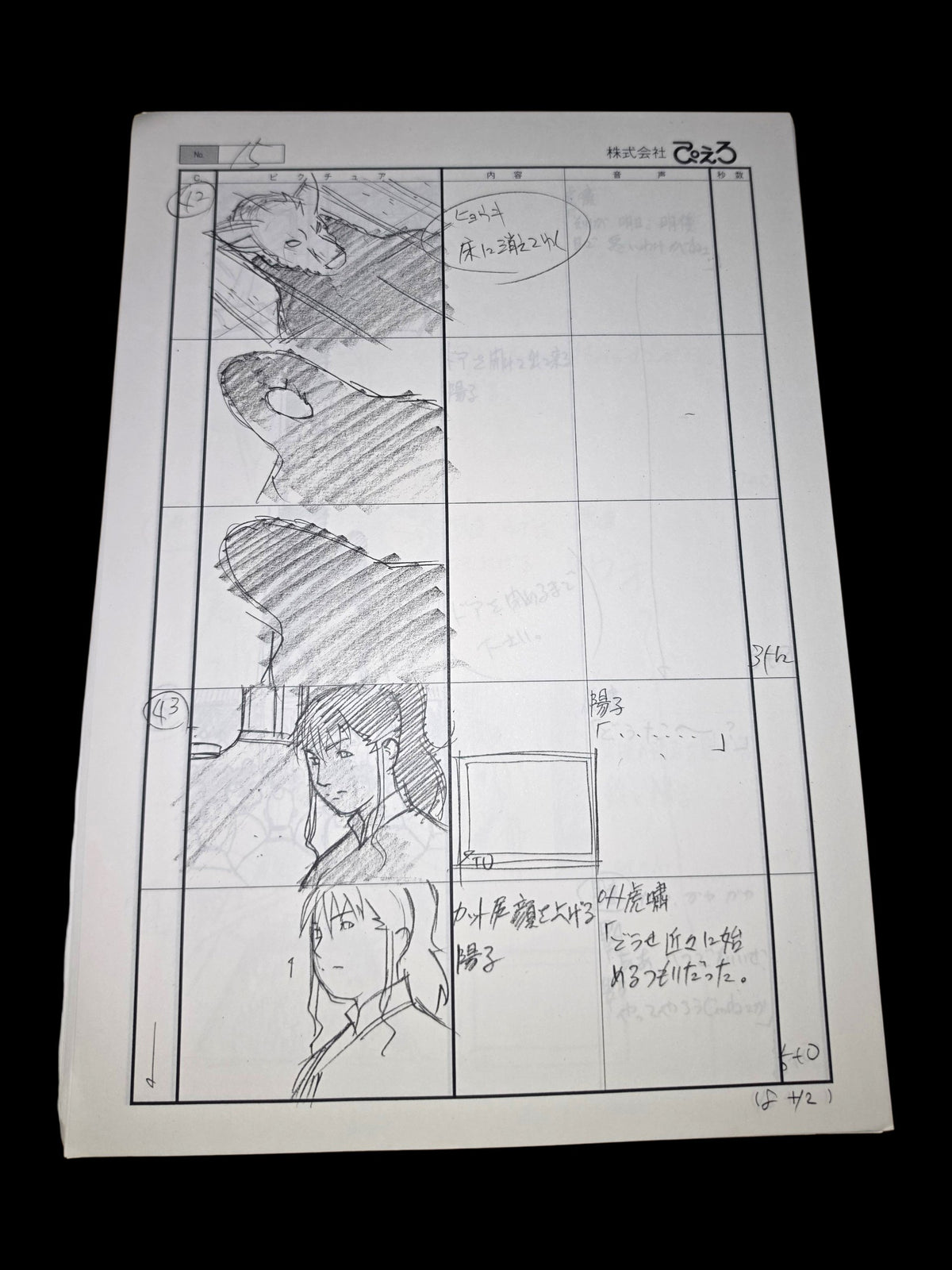 The Twelve Kingdoms: Episode 36 storyboard "The Shore in Twilight, The Sky at Dawn: Part 3"