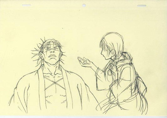 Blade of the Immortal (2019) Manji/Rin key animation genga