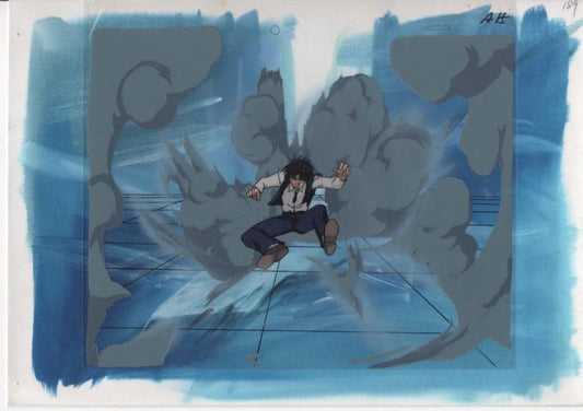 Hunter x Hunter: Chrollo animation cel w original background