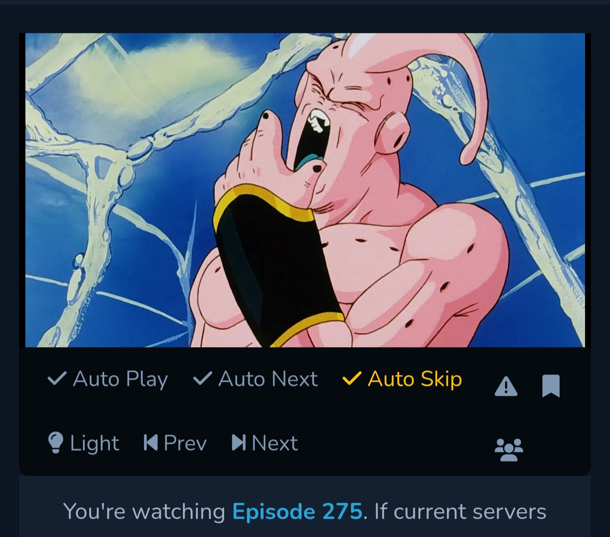 Dragonball Z: Majin Buu animation genga 2 pc