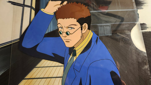 Hunter X Hunter: Leorio animation Cel + background