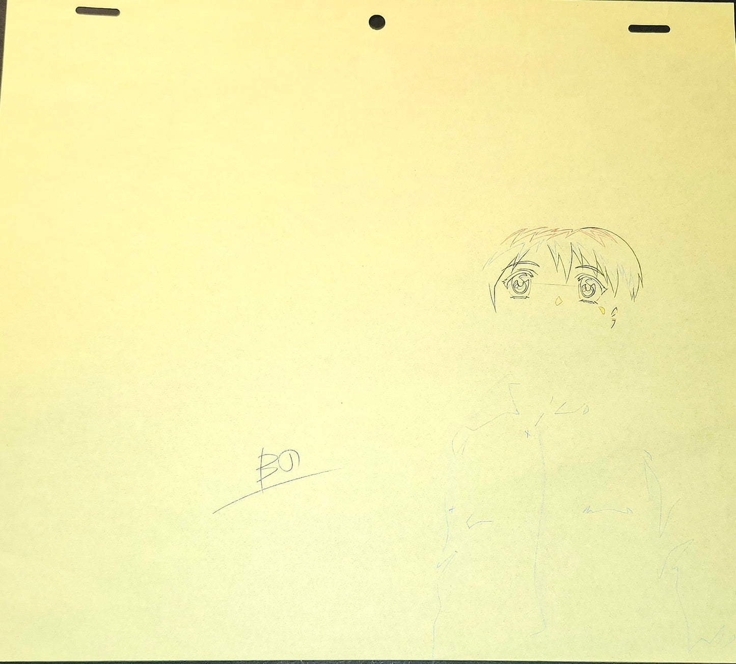 Ghost stories: Satsuki Miyanoshita large animation genga 2 pc