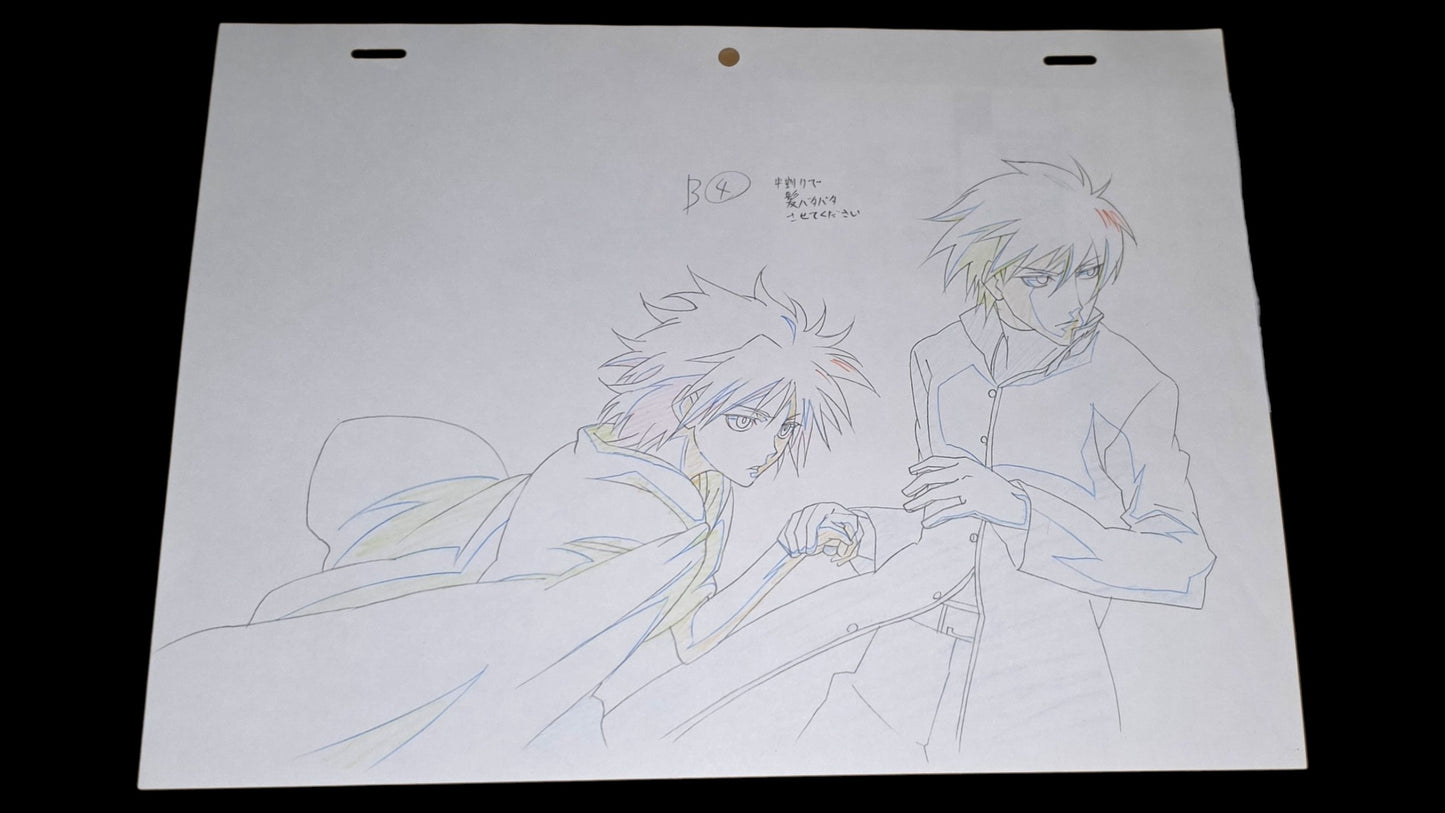 Darker than Black: Hei & Havoc animation genga 2 pc