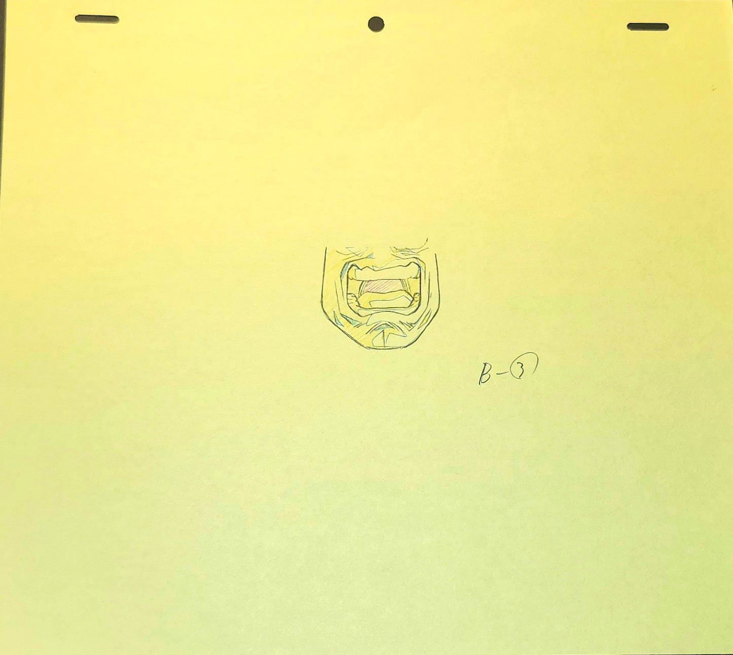 Dragonball z: Kabito Kai animation genga #3