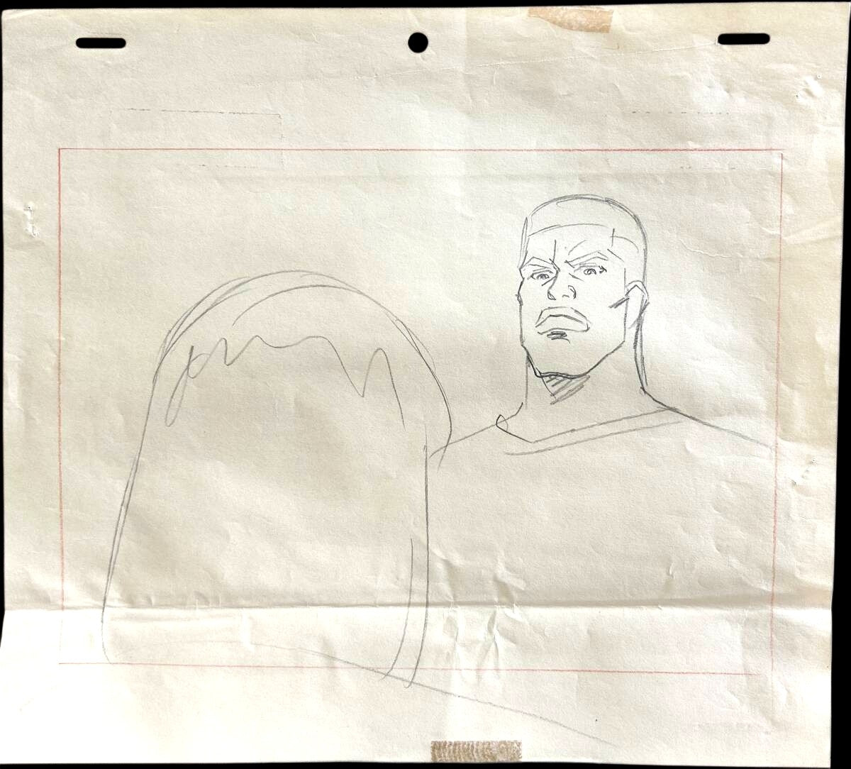Slam Dunk: Takenori Akagi pan animation genga set