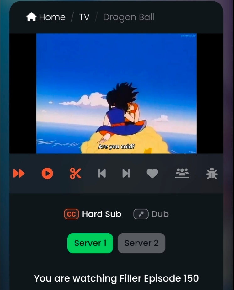 Dragonball z: Goku + Chichi on Kintoun/Nimbus animation genga 9 pc