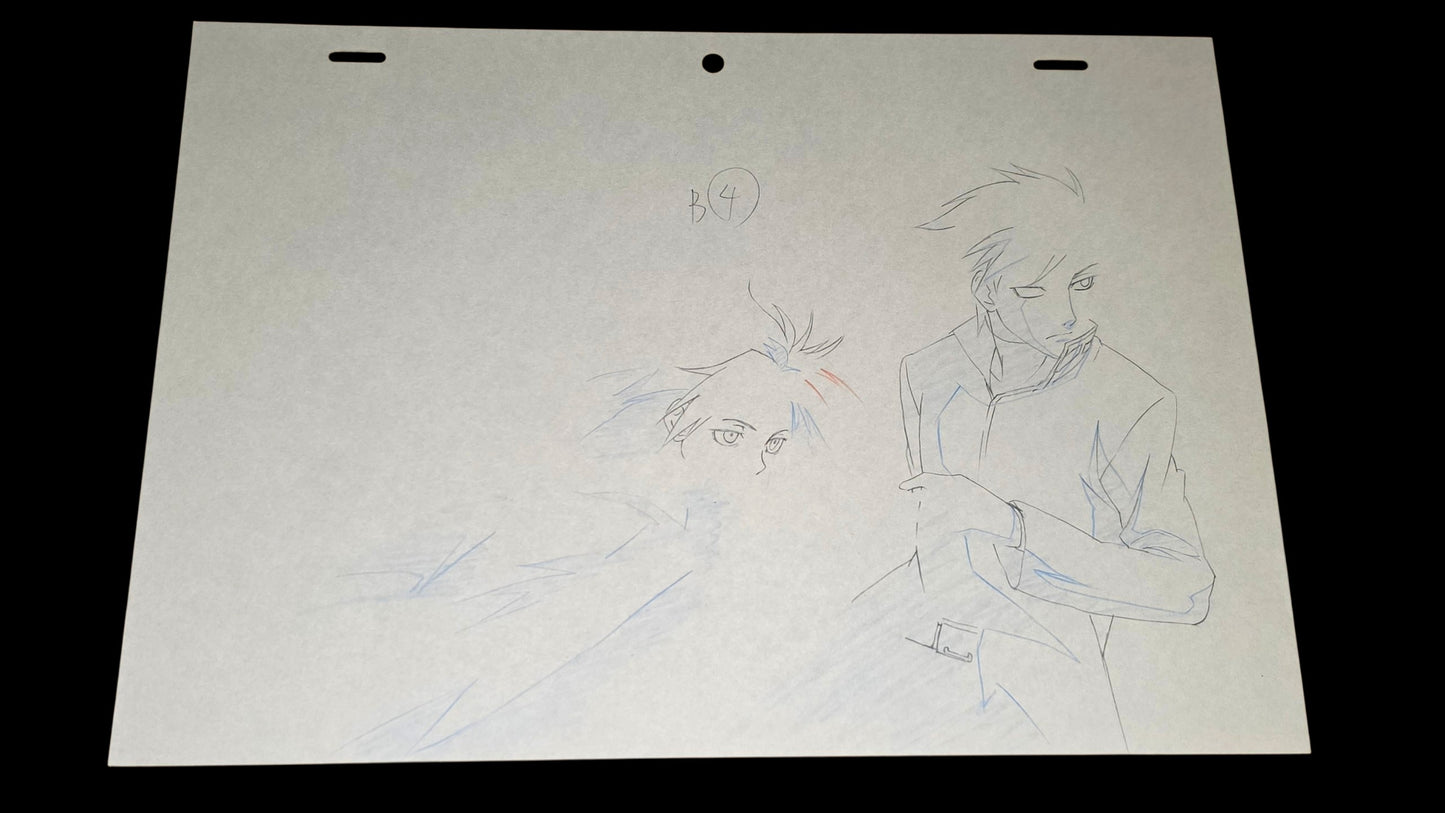 Darker than Black: Hei & Havoc animation genga 2 pc