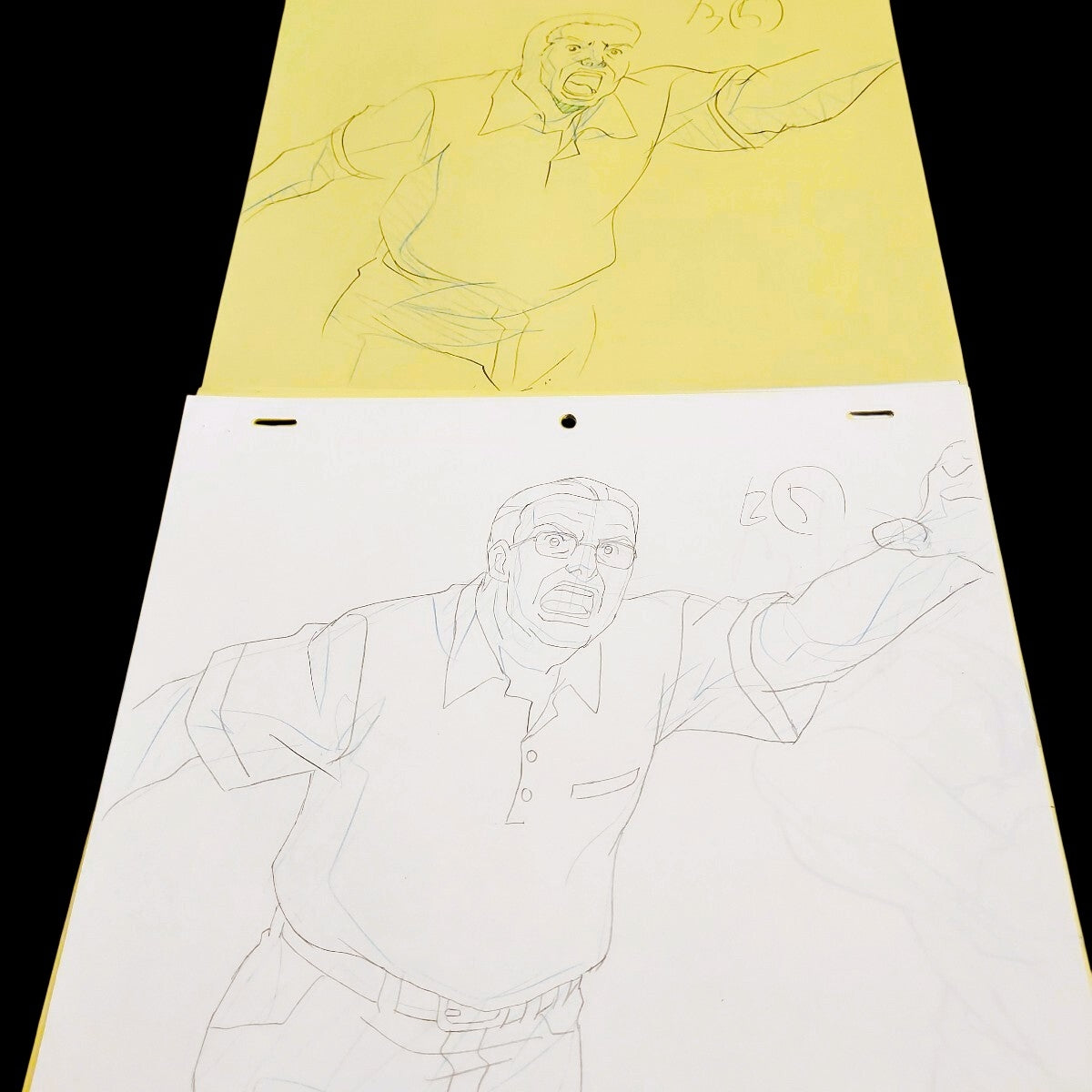 GTO Great Teacher Onizuka: 1st ep Nanako Mizuki + family Animation genga 29 pc set