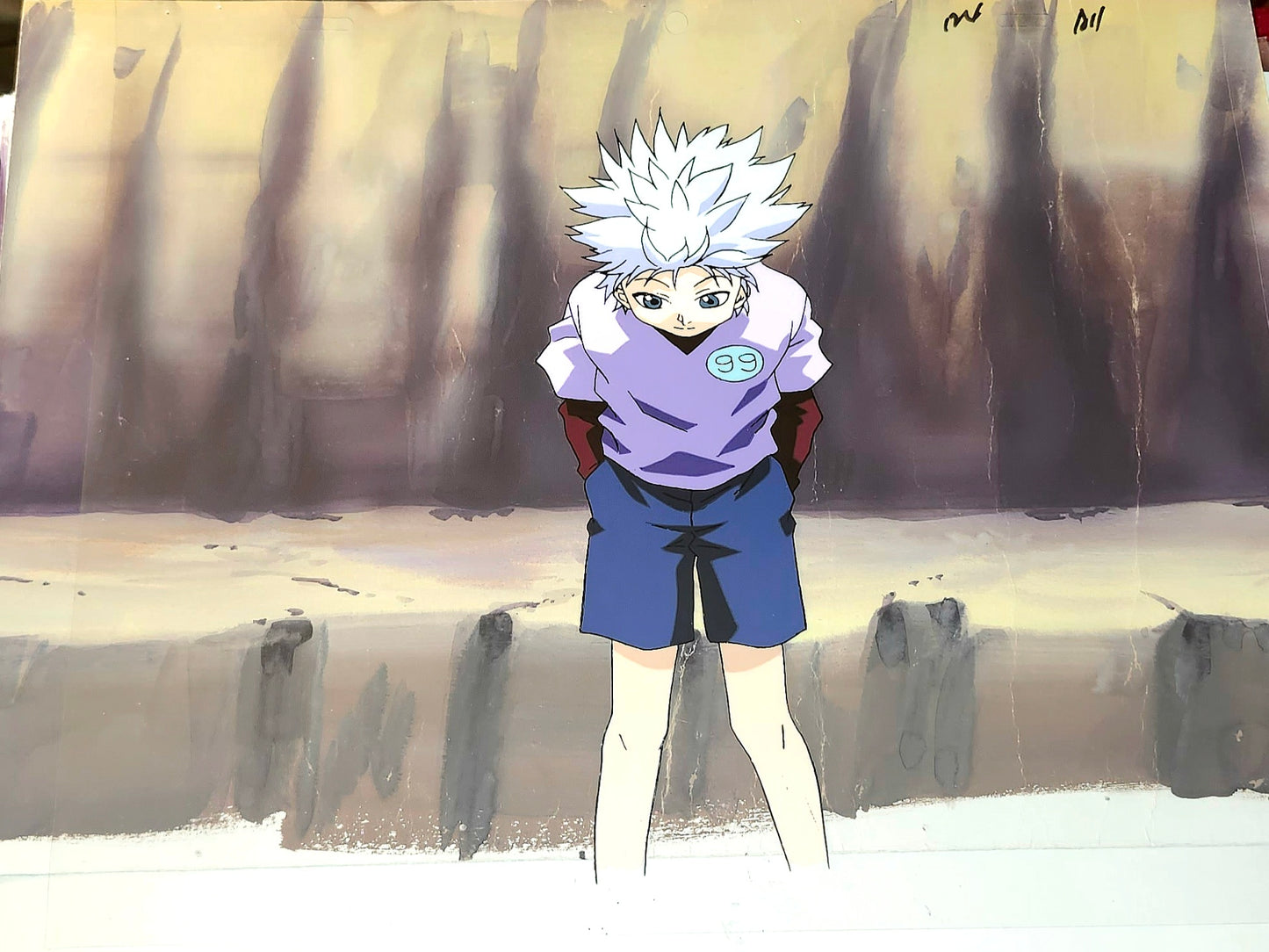 Hunter X Hunter: Killua  extra large animation Cel