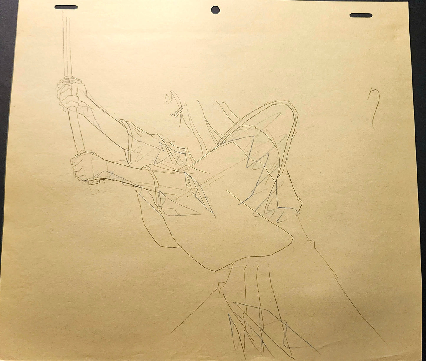 Rurouni Kenshin: Amakusa Shougo 2pc key animation layout genga #2