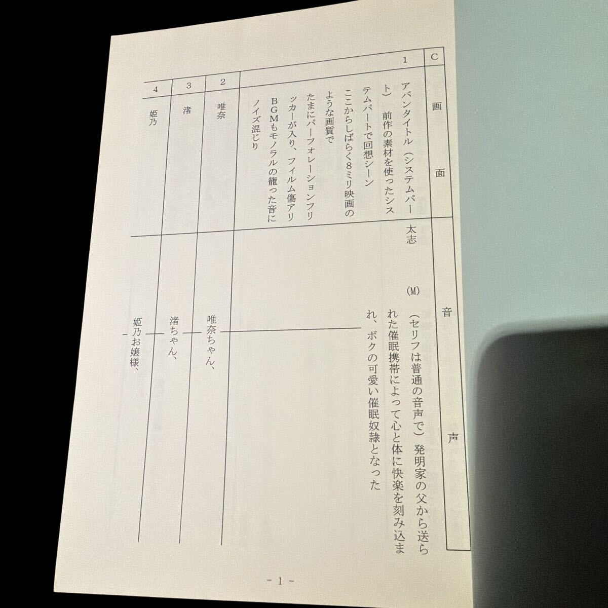 School Hypnosis Slave 3: Hentai Script