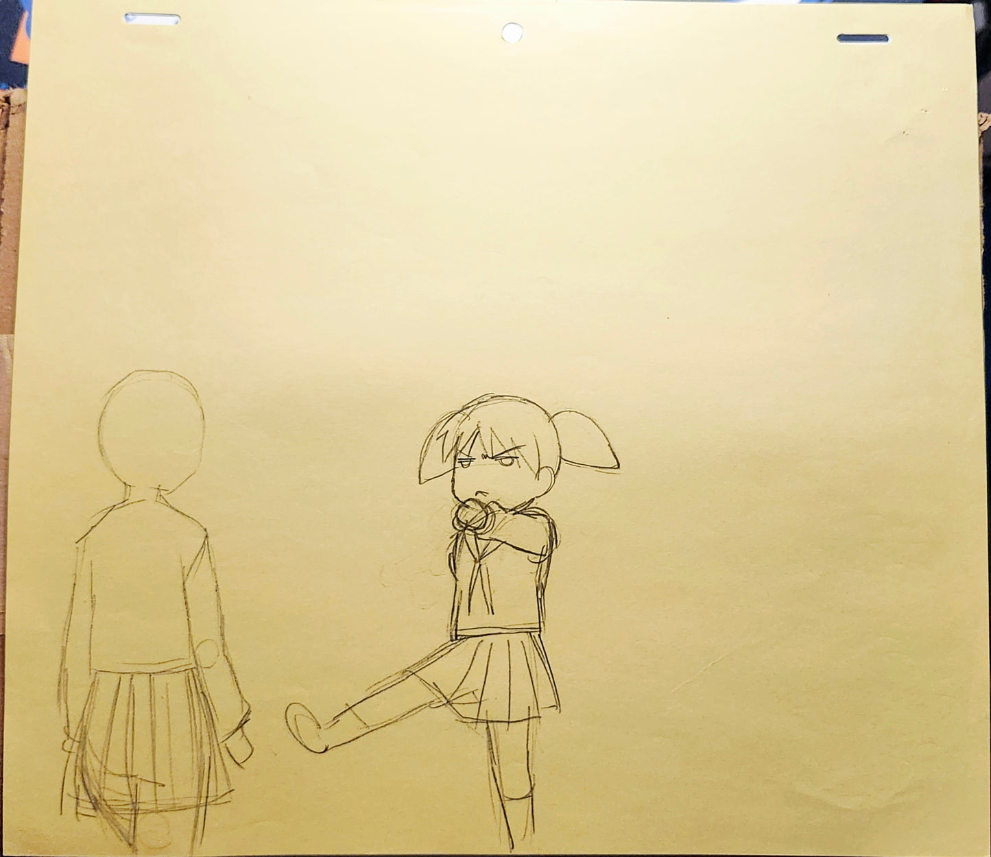Azumanga Daioh Chiyo +kimura animation genga set of 12