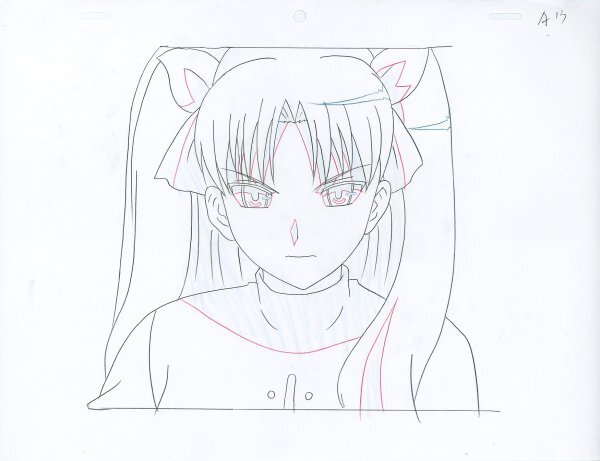 Fate/Stay Night: Rin Tohsaka animation douga