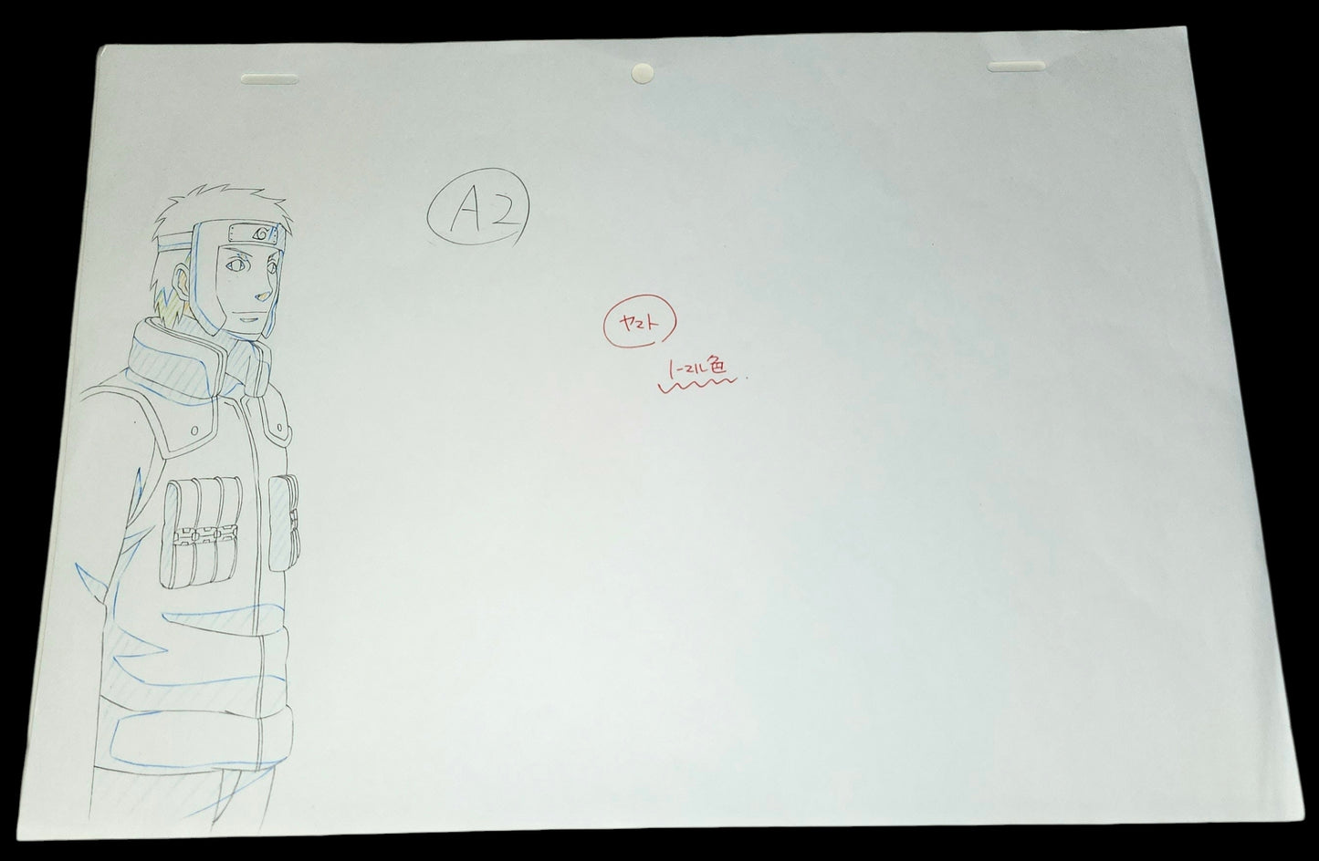 Naruto Shippuden: Yamato + Kakashi + Naruto animation 2 pc genga