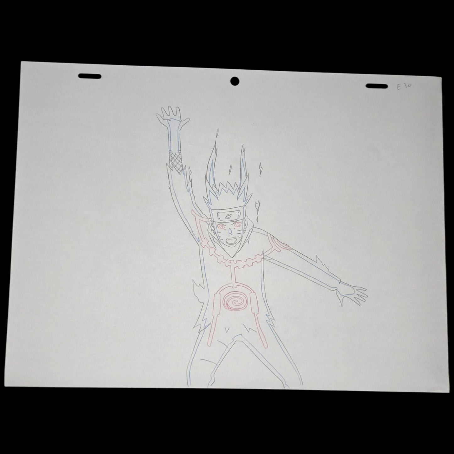Naruto Shippuden: (KCM2 Naruto) Kurama Chakra Mode 2 + Giant Rasenshuriken, 3 way deadlock