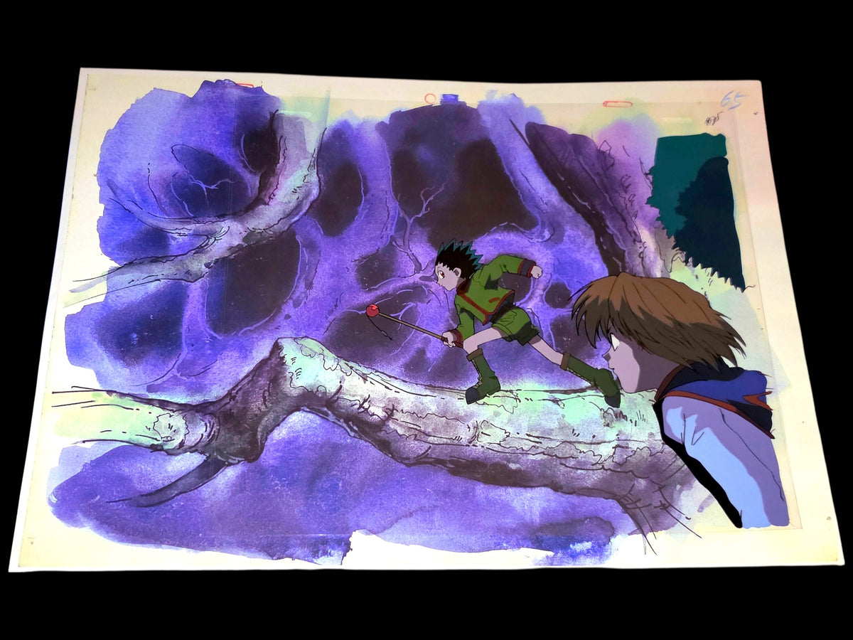 Hunter X Hunter: Gon + Kurapika animation Cel
