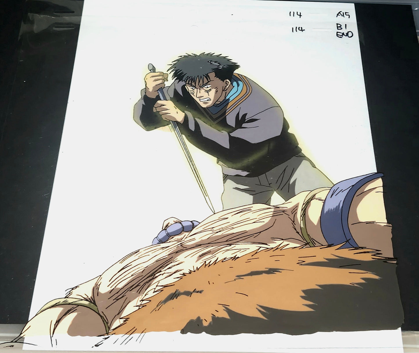 Hunter X Hunter: Dalzollene + Uvogin pan animation Cel 3 pc