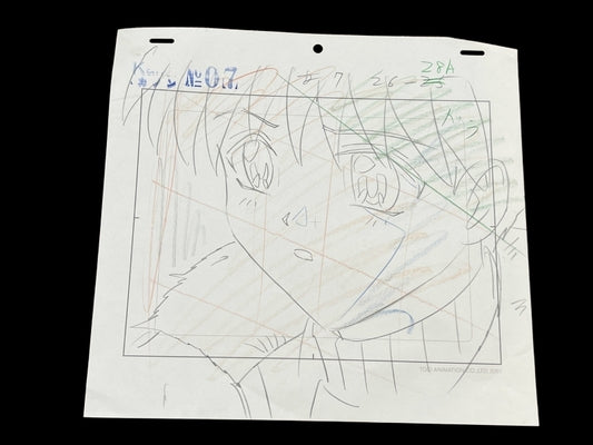 Kanon: Yuichi Aizawa animation layout genga